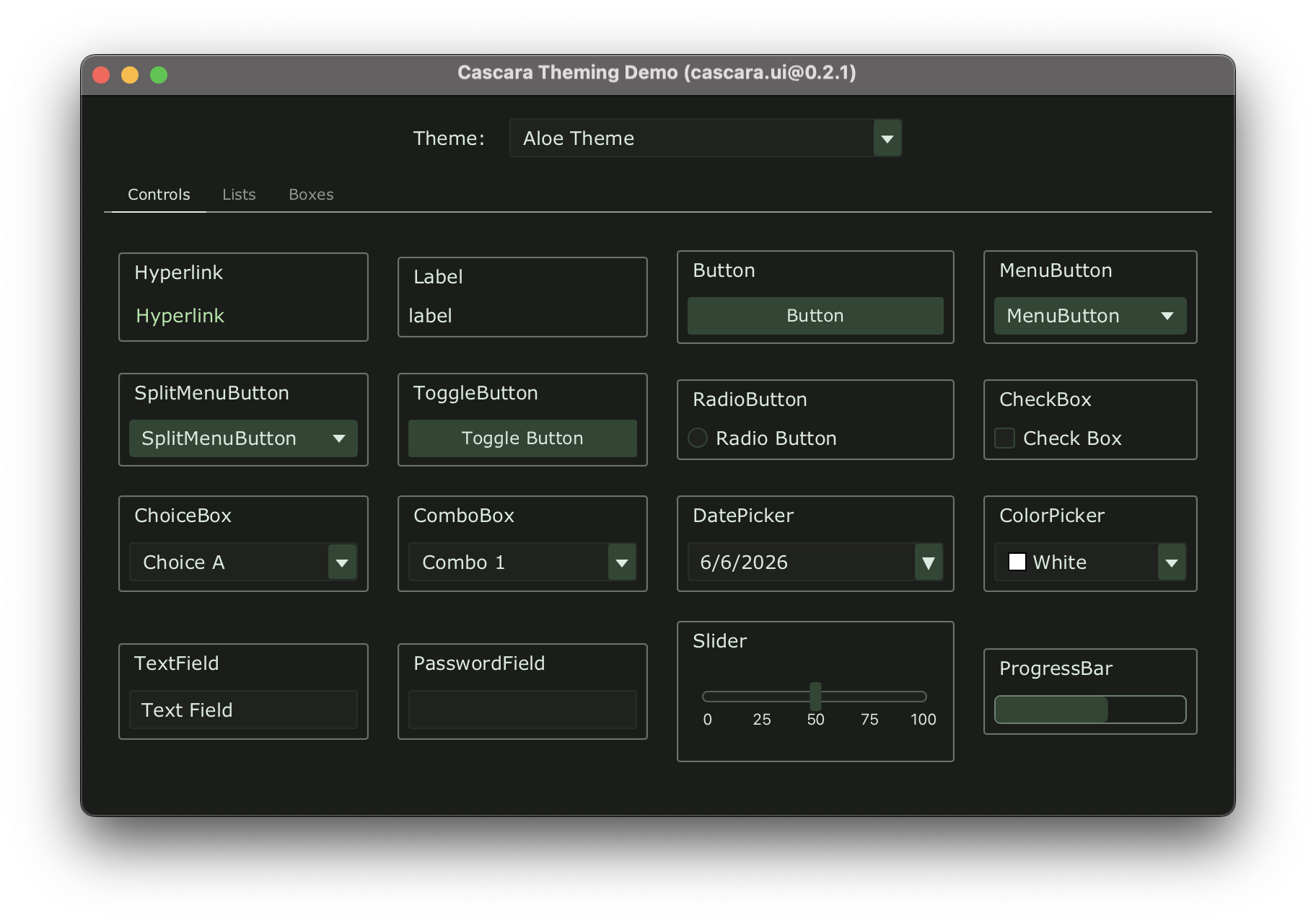 Aloe VS Code Theme